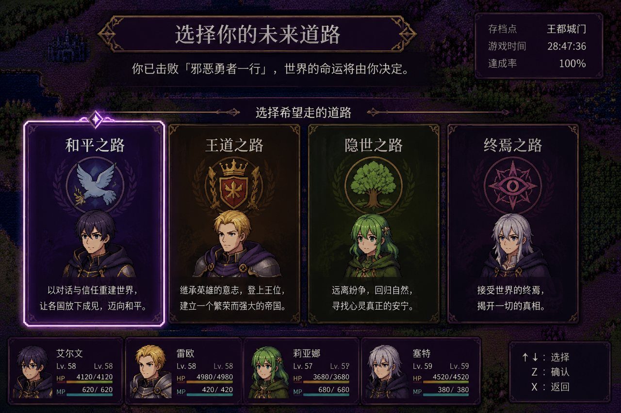 邪恶勇者一行 任务推进 场景图 5